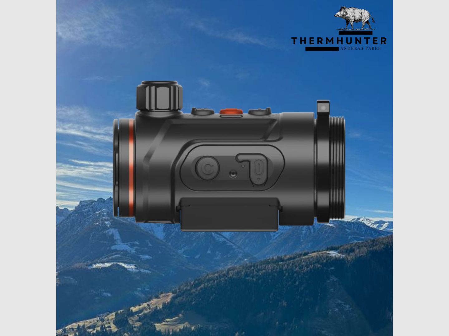 ThermTec Hunt Pro 635 inklusive Adapter Wärmebildvorsatzgerät