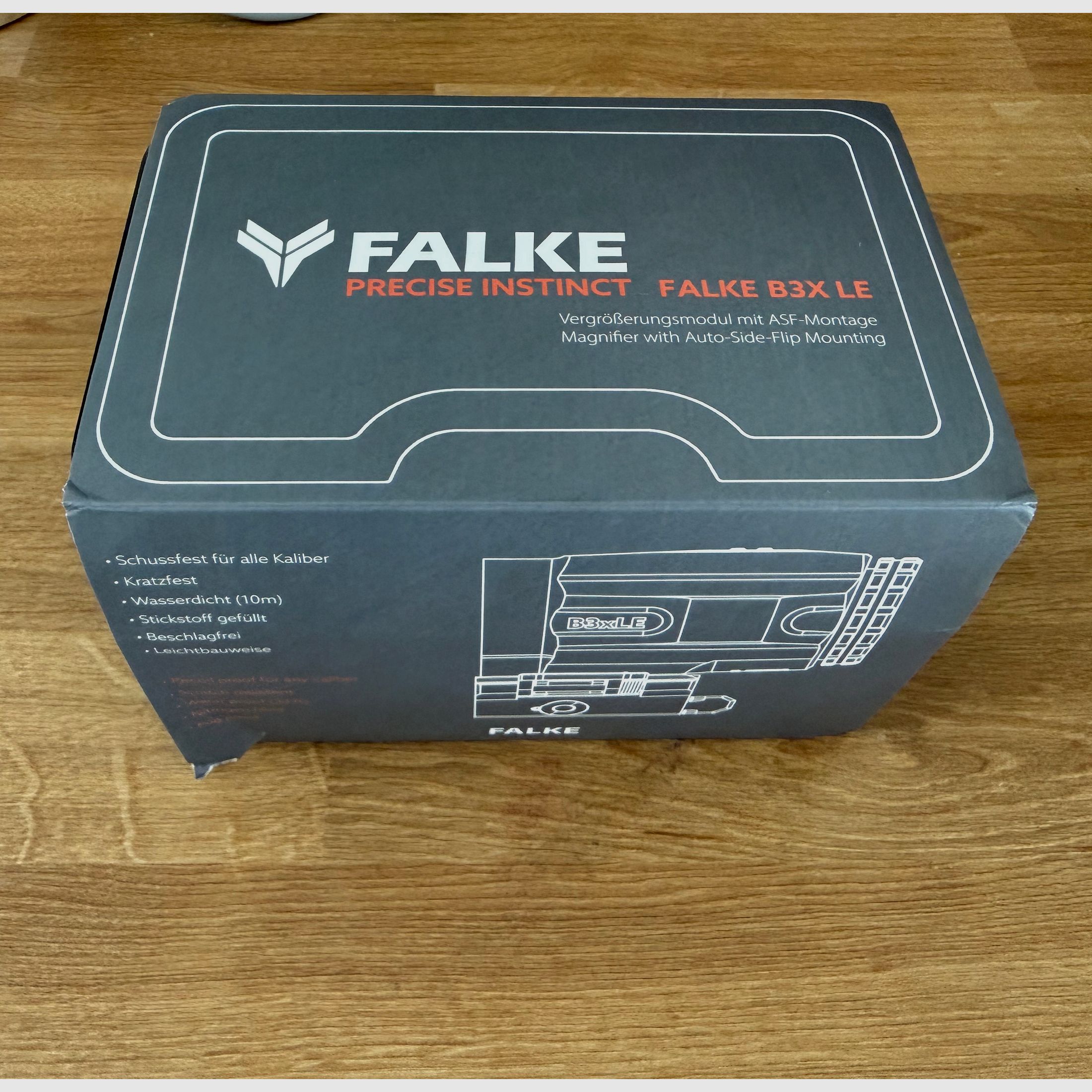 Falke B3X LE Gen. 2 Magnifier 3x – comme neuf, à peine utilisé + QD Mount