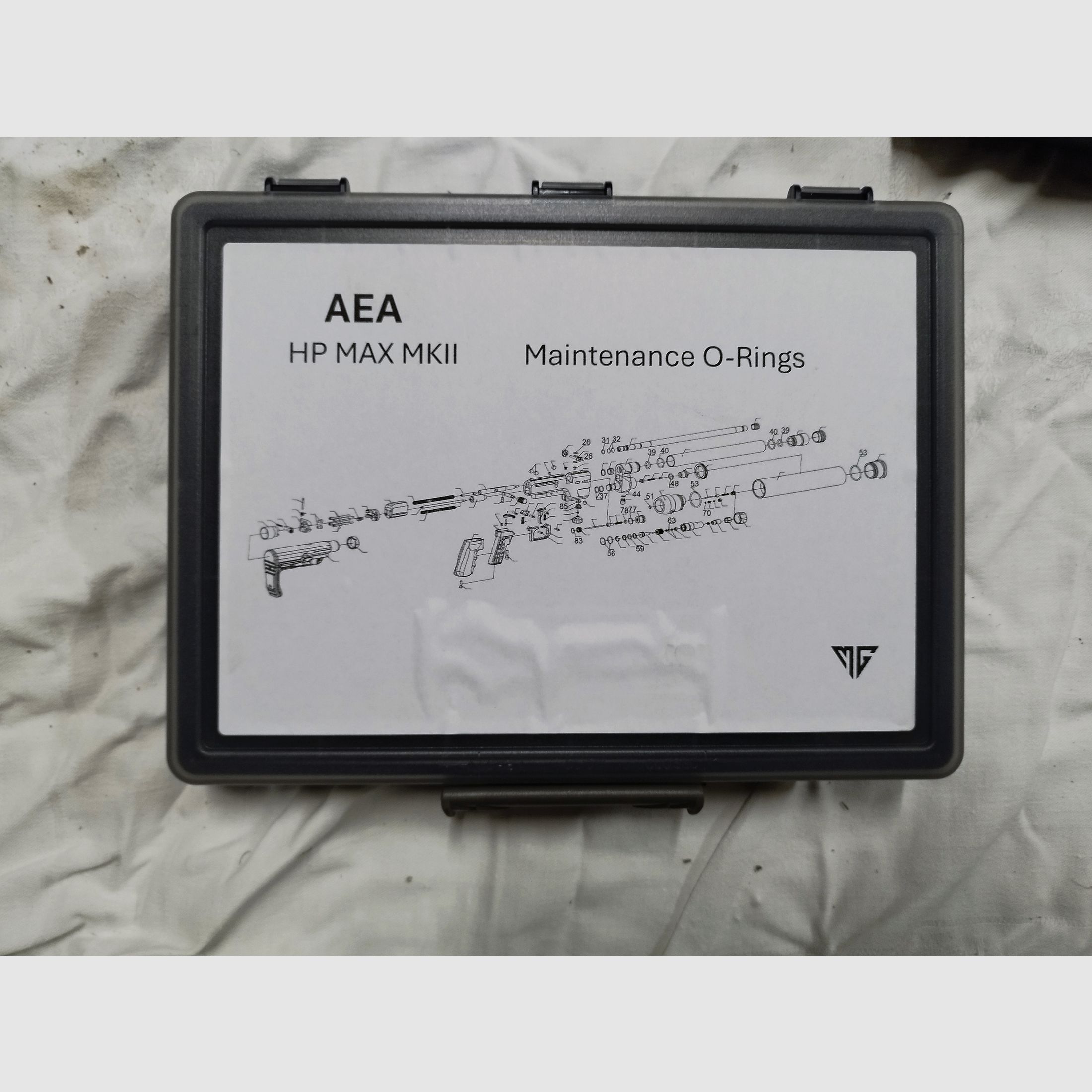 AEA HP Max MK 2 - Mega Set Jads Schalldämpfer mit Kompressor und Zubehör