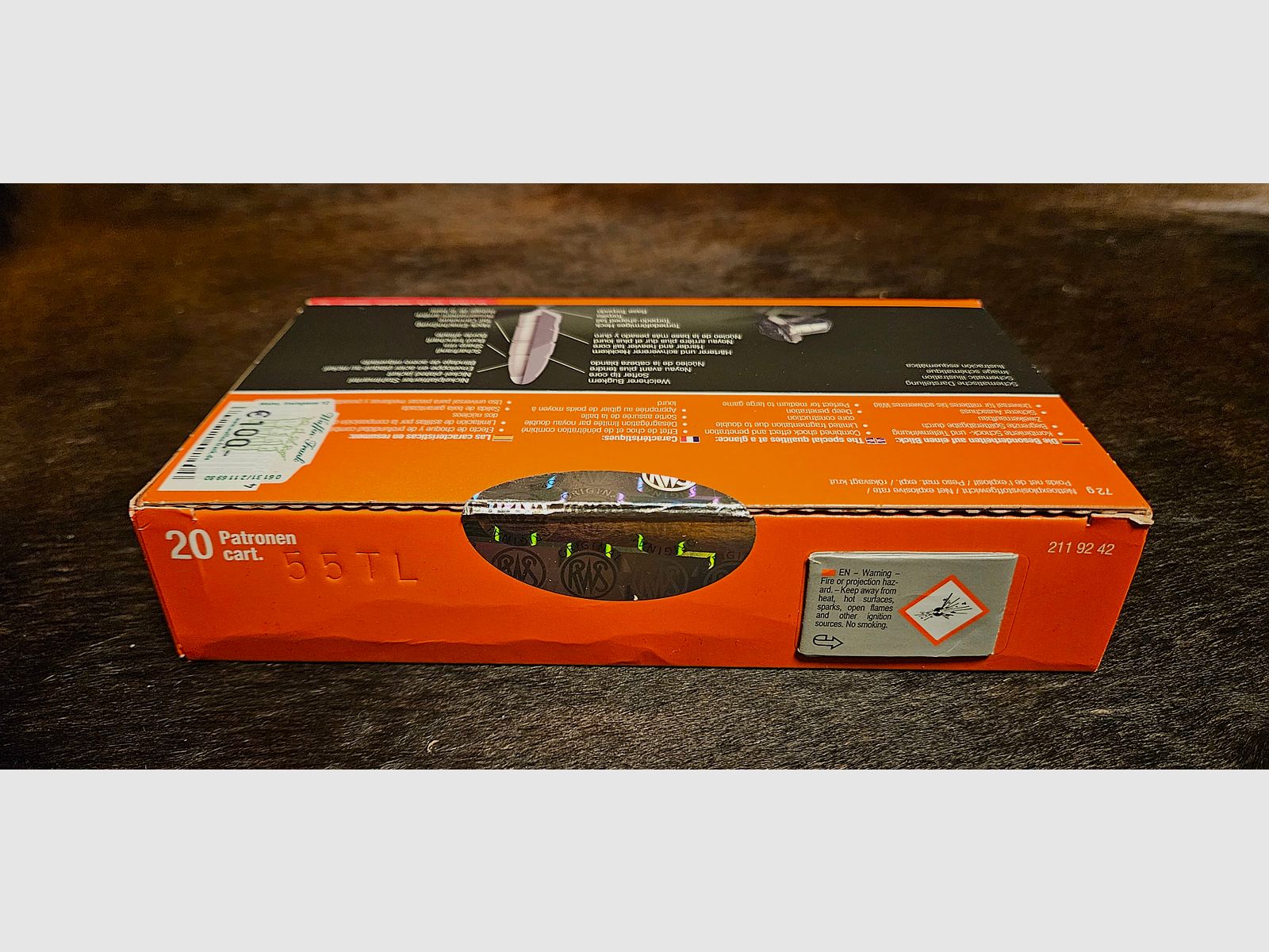 RWS package 9.3 x 62 - Uni Classic 19g