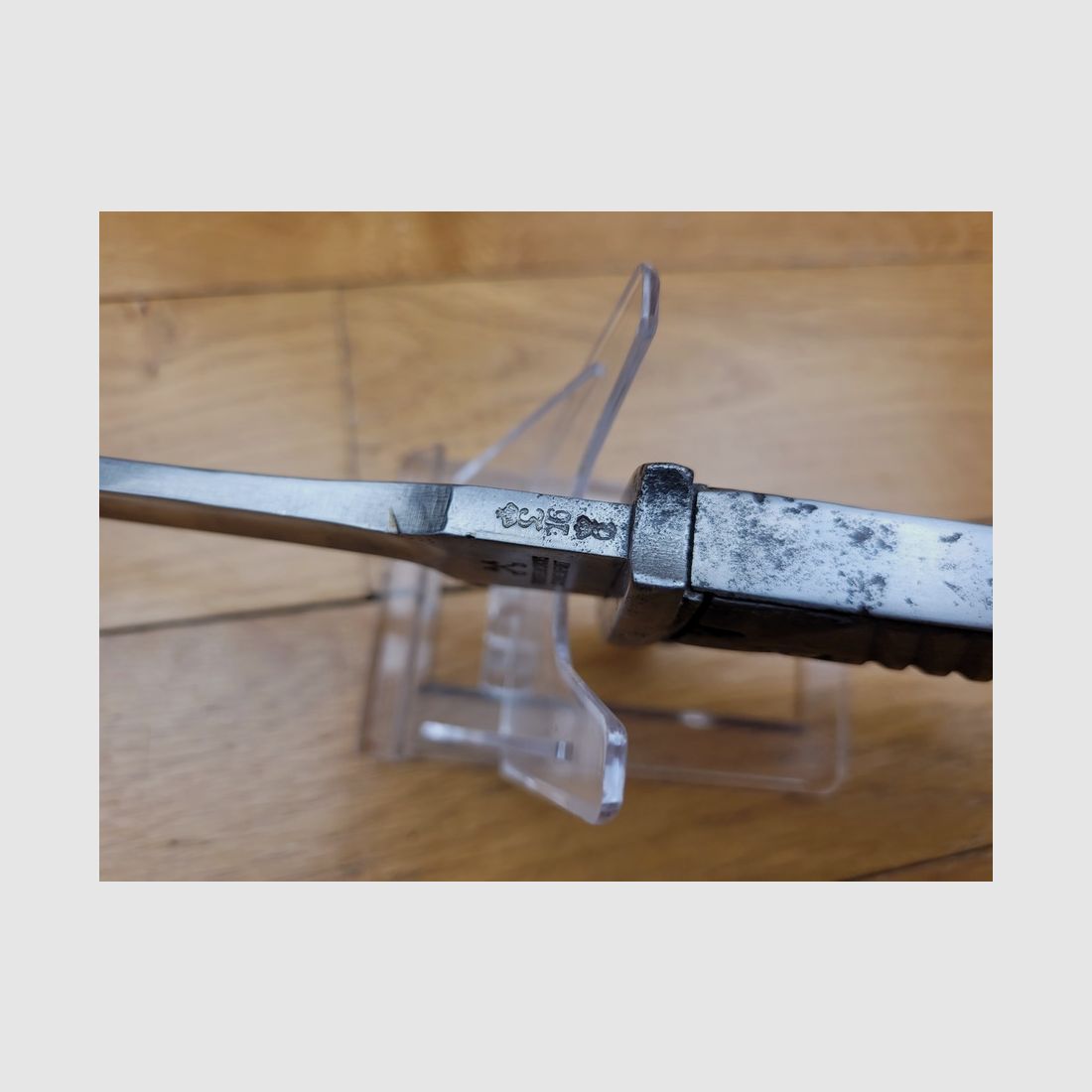 German bayonet 98/05 2nd Type – Fichet&Sach – Bavarian – Ground saw – Scabbard – L16 – Overall good condition, image 8 of 10