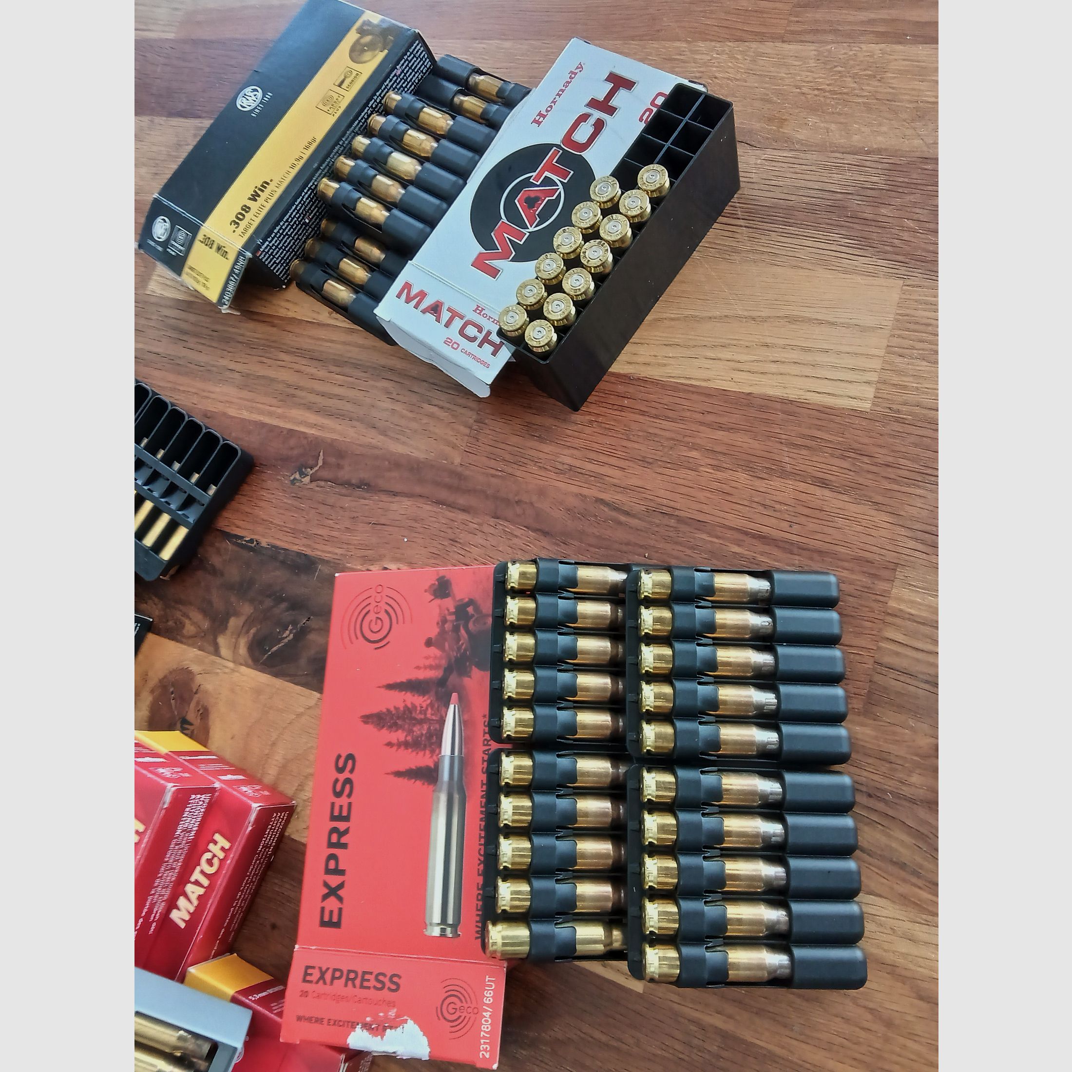 Hülsen .308Win RWS Target Elite Plus, S&B Match für Wiederlader, nur1x benutzt
