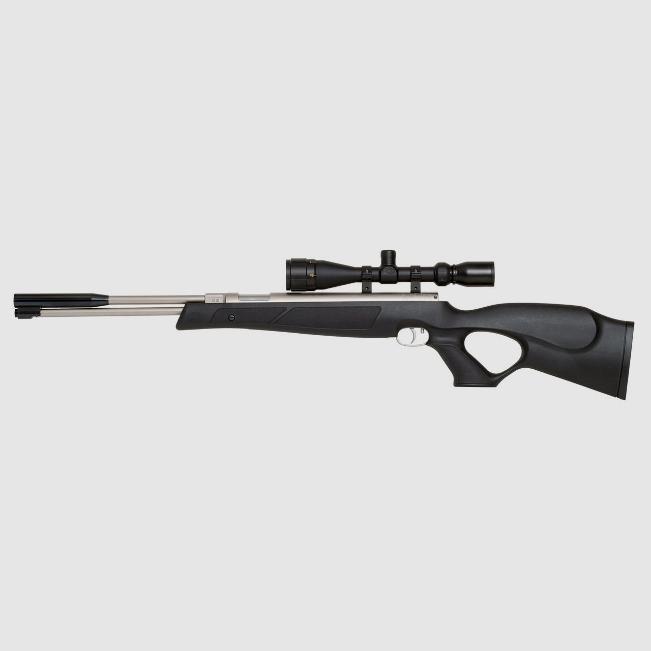 Starrlauf Luftgewehr Weihrauch HW 97 Black Line STL Stainless Look Kunststoff Lochschaft Kaliber 5,5 mm (P18)