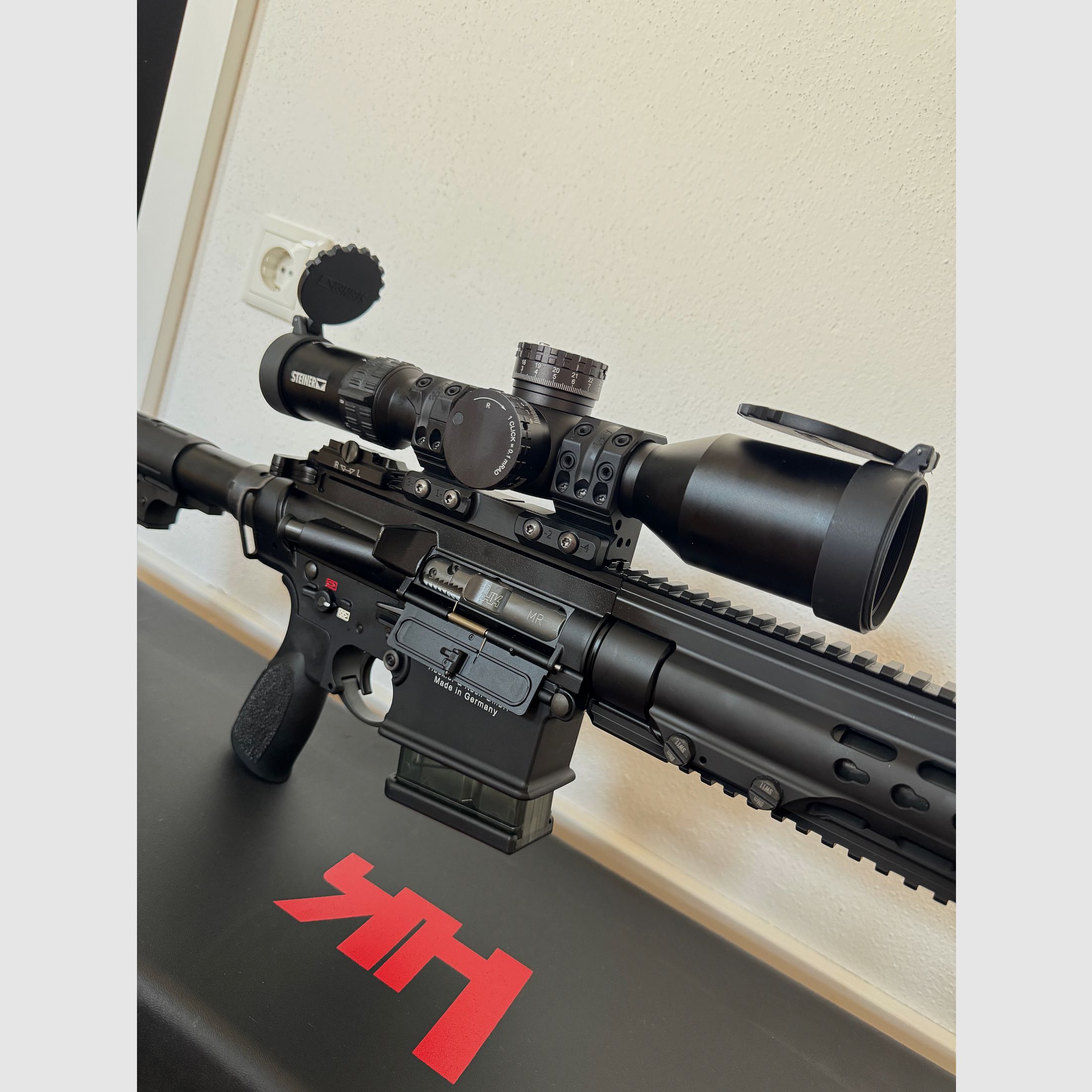 Heckler & Koch MR308 16.5“ incl. Steiner M7Xi 2.9-20x50 MSR2 Spuhr mount