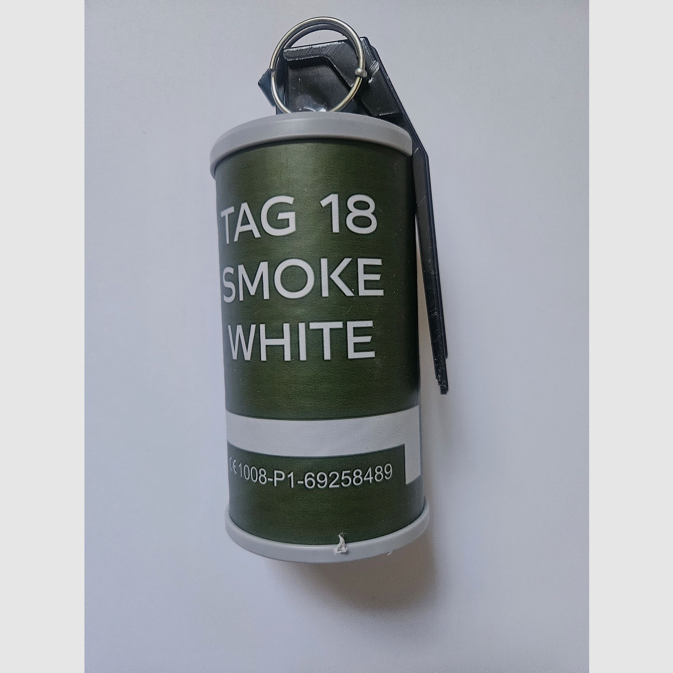Taginn Tag-18 Paintball Rauchgranate mit Kipphebel - Weiß