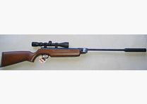 Incense HW 35 with silencer and scope 3-9x40 - zeroed!