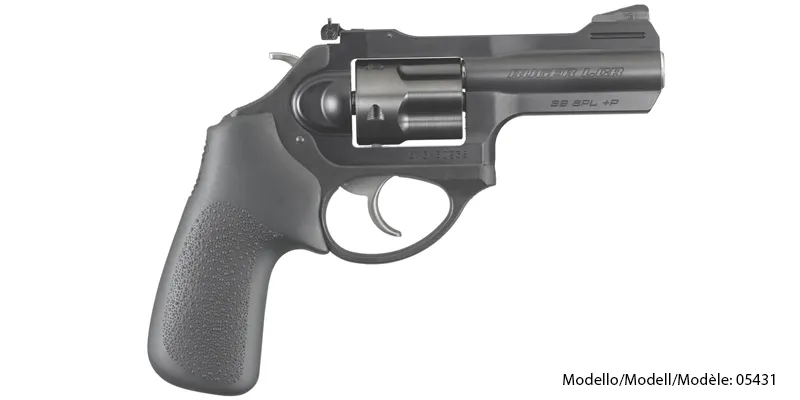 Ruger LCRx .38 Special +P 3″ – 5 Schuss, Matte Black
