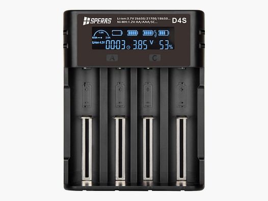 Speras D4S LCD Ladegerät
