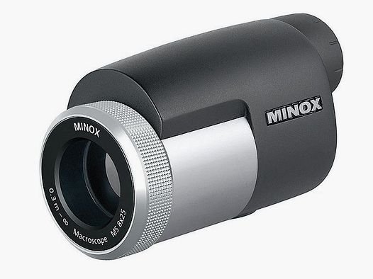 Minox Monokular Macroscope MS 8x25 - Srebrny