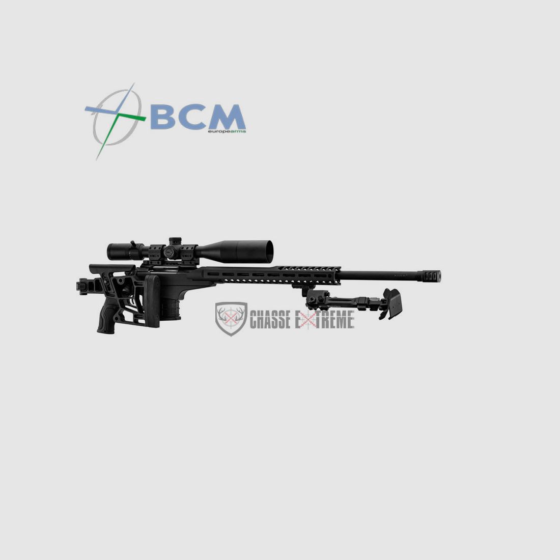 Pack Carabine BCM RT-20 Cal 308 Win 61cm + Bipied + Lunette + Montage, image 5 sur 12