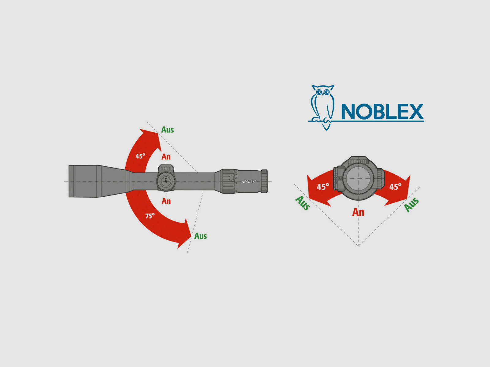 NOBLEX NZ6 Inception 3-18x56 ohne Schiene