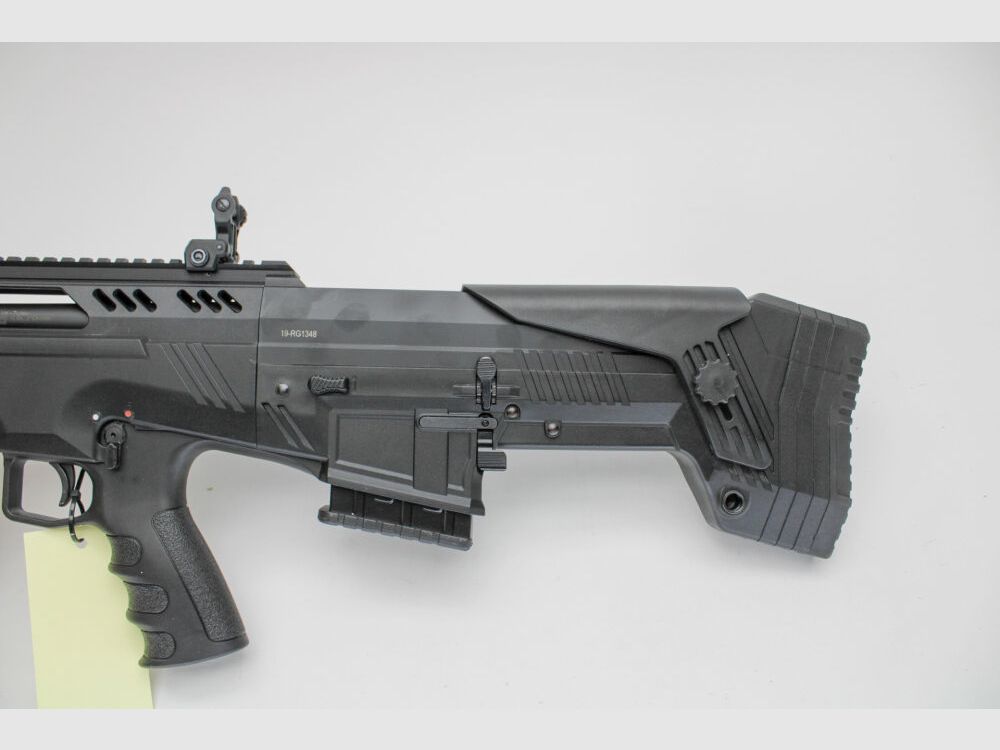 SL Flinte DERYA N-100 Kal. 12/76 Bullpup Stahlschrot 3 Magazine 12/76
