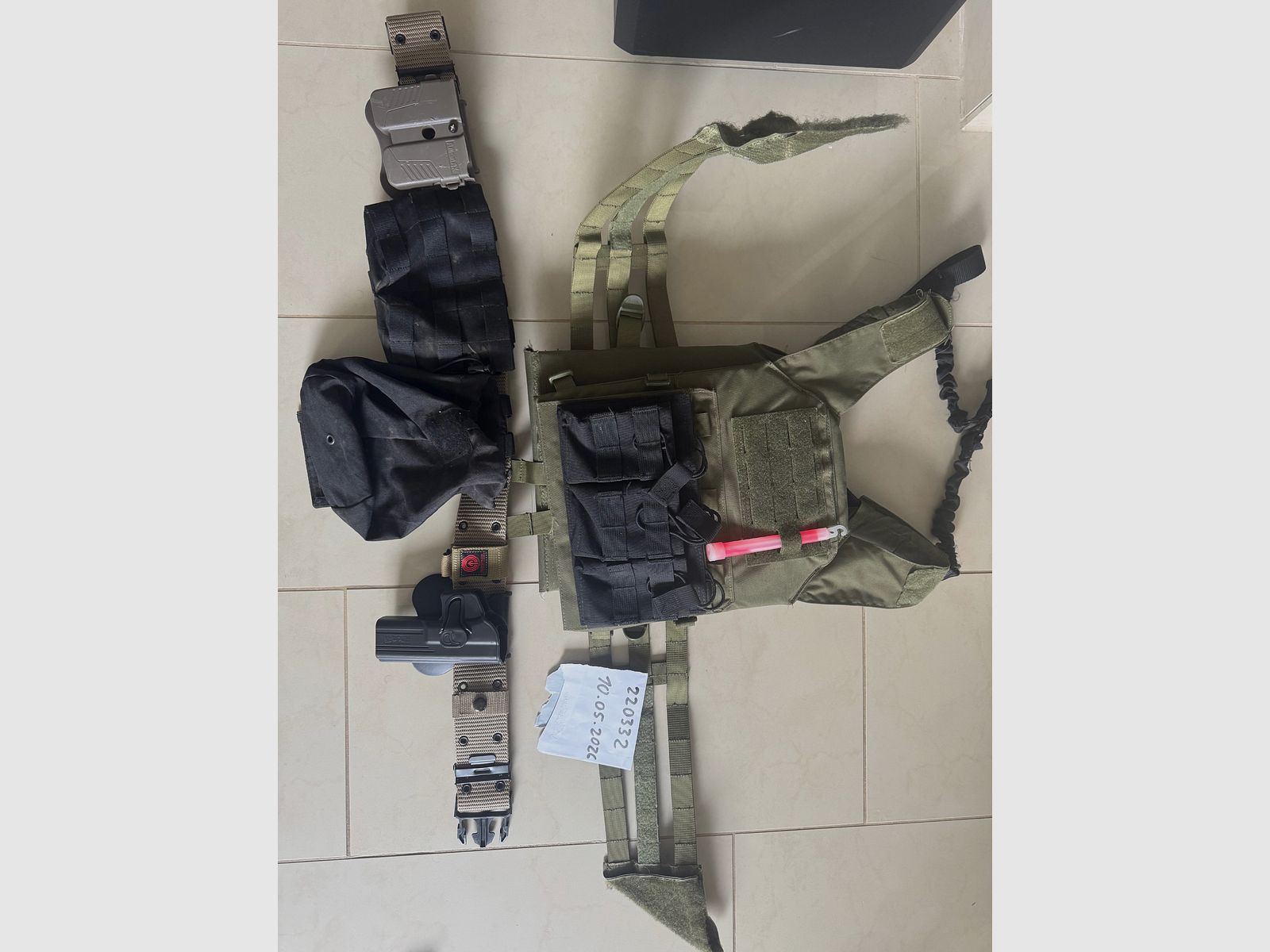 Airsoft Komplettset NEUWERTIG mit Begadi SMR16 und VFC Glock 17 