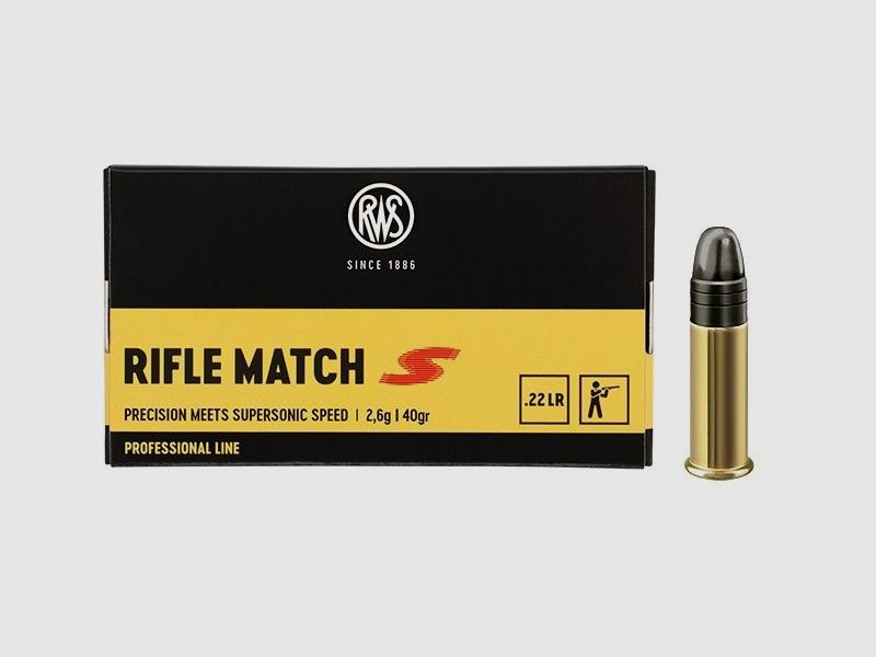 RWS Gewehr Match Supersonic Kal.22lr Professionelle Linie /50, Bild 1 von 3