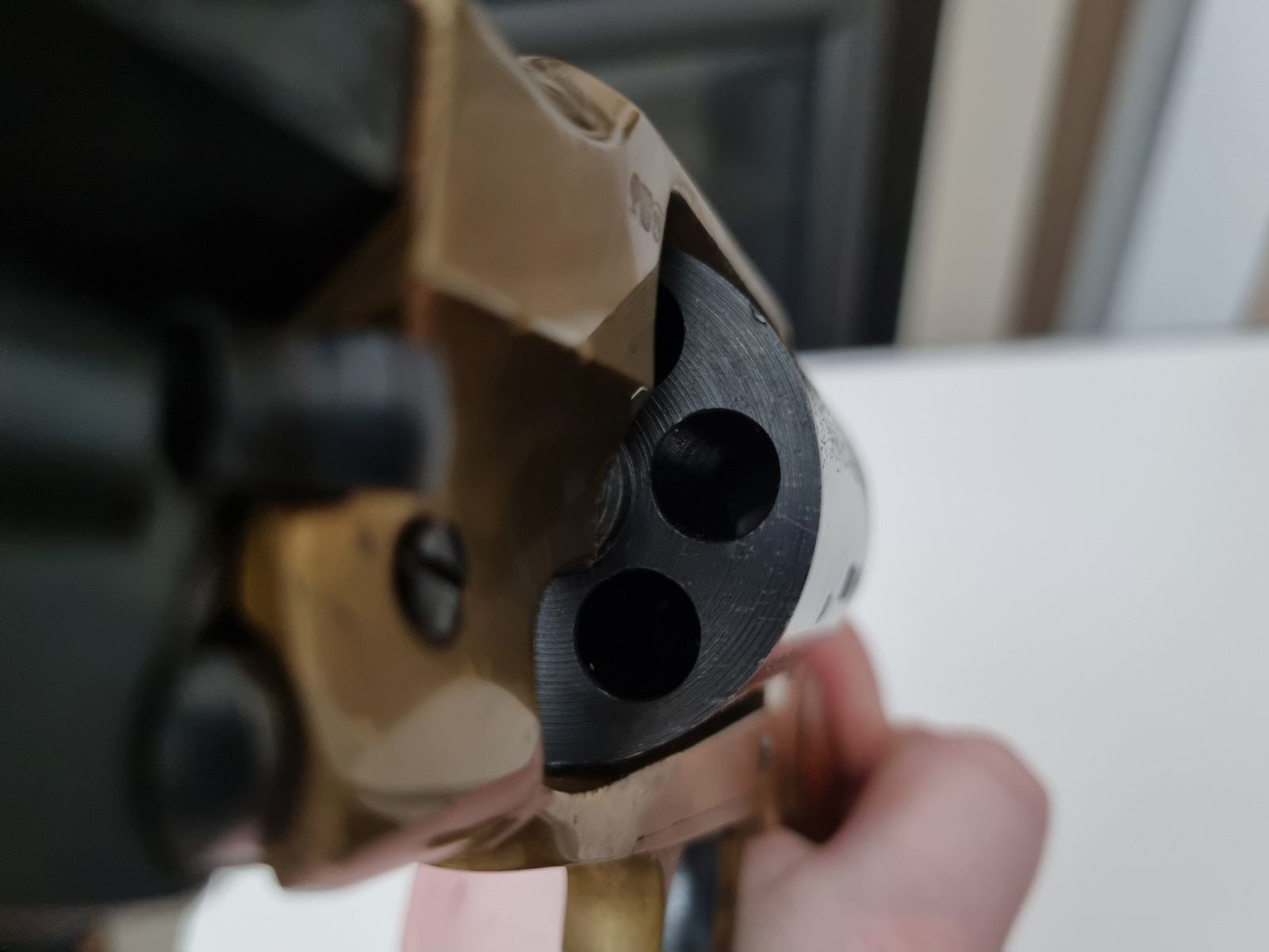 Western Remington New Army 9mm Knall Seltener Neumann Umbau PTB 304