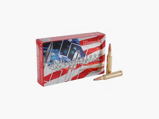 HORNADY 300 WIN MAG 180 GRS AMERICAN WHITETAIL INTERLOCK SP 20 STK PACKUNG