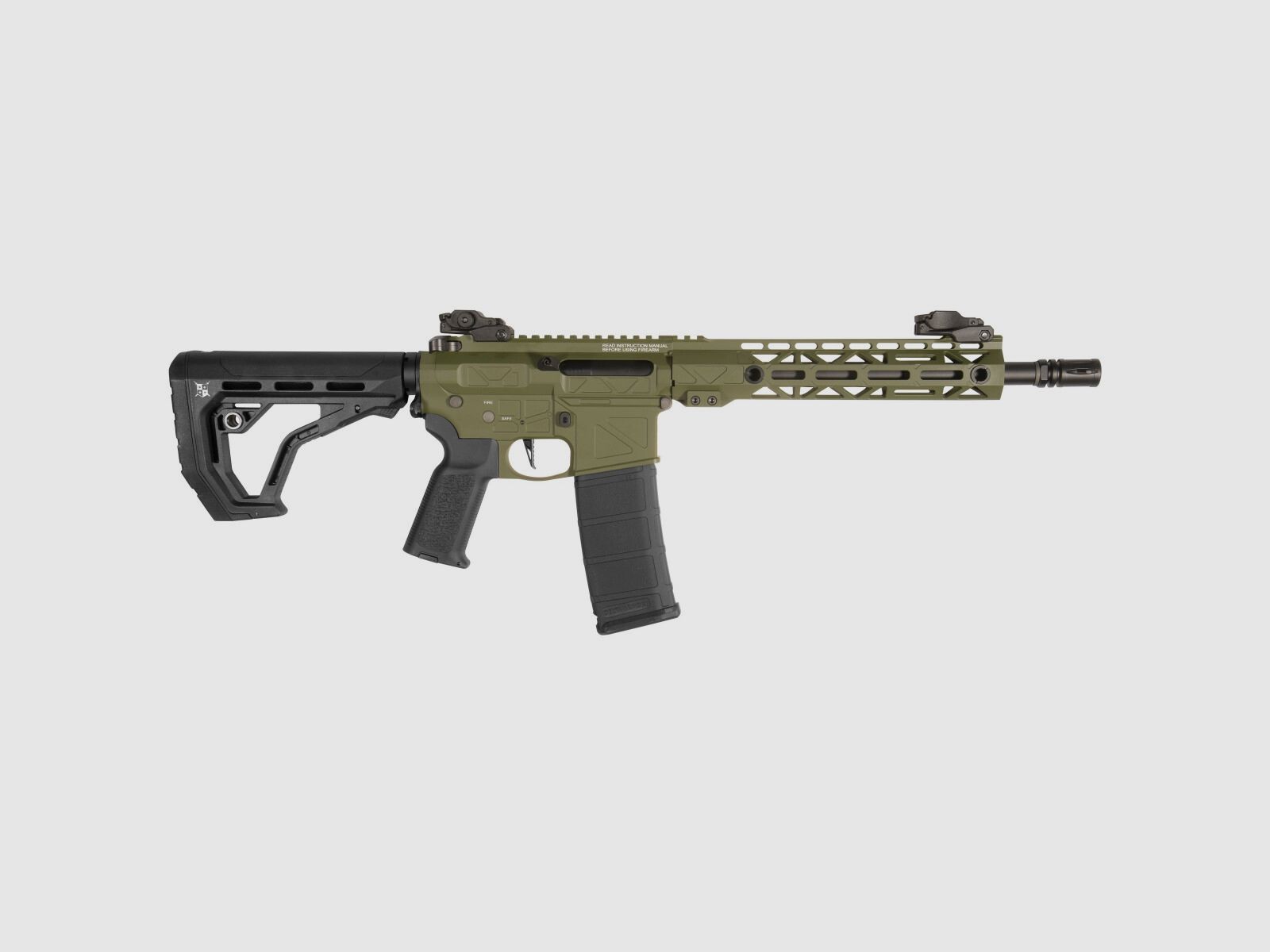 GP R15 FREYA 10" CNC Mlok FREYA ALPHA S-AEG Oliv Frei ab 18 Jahren | Delta Armory