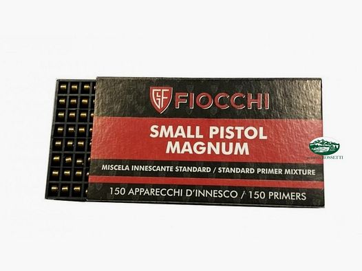FIOCCHI Primers Small Pistol Magnum box of 150 pieces