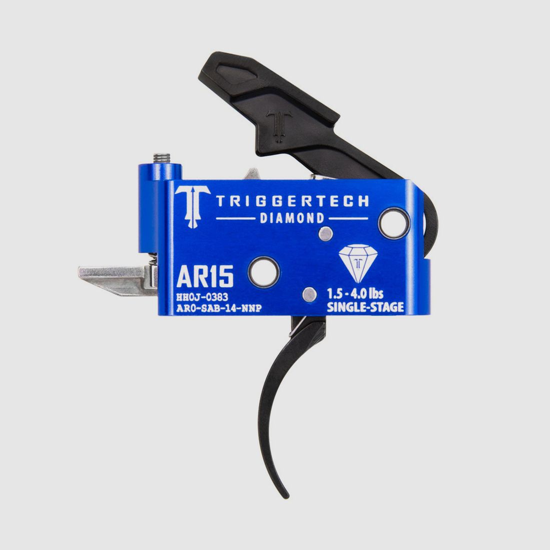 AR15 – Single-Stage Diamond Black Pro Curved, imagen 1 de 5