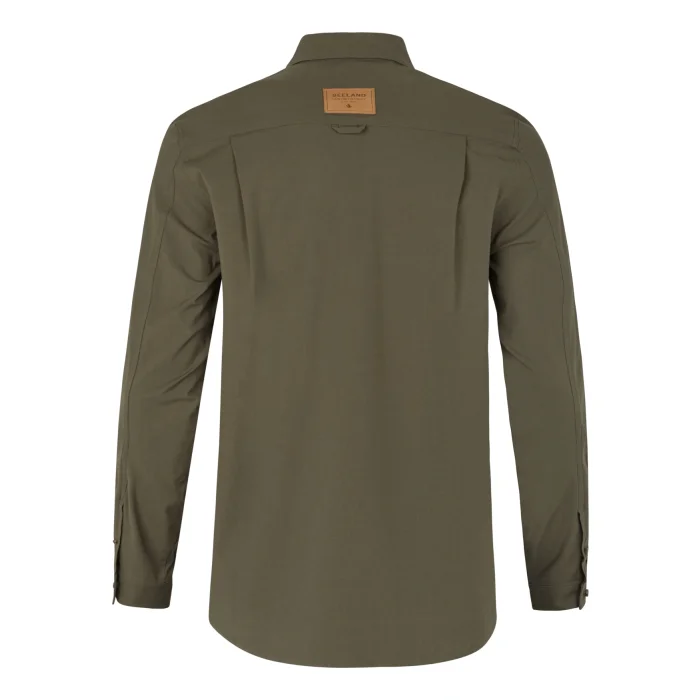 SEELAND Selous L/S Cargo Shirt – Grape leaf (406250031), image 2 of 6