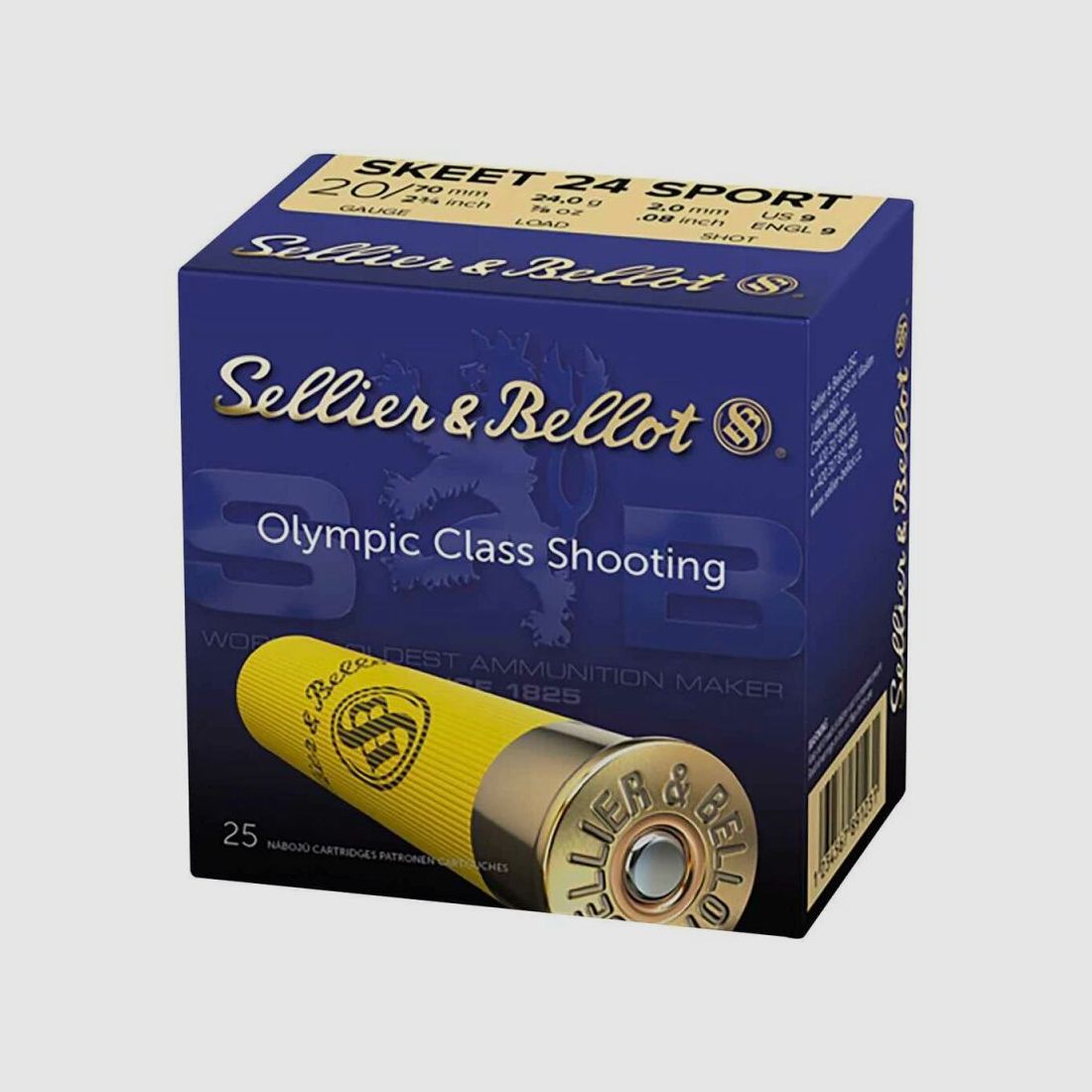 Sellier & Bellot Skeet Sport 24g - 2,0mm - 25Stk