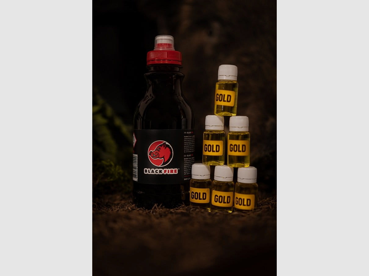 Black Fire Booster Gold 6er Pack