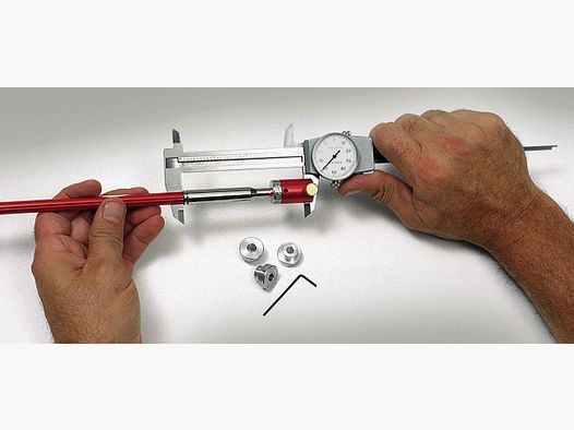 Hornady Lock N Load Geschossvergleich mit 7 Einsätzen