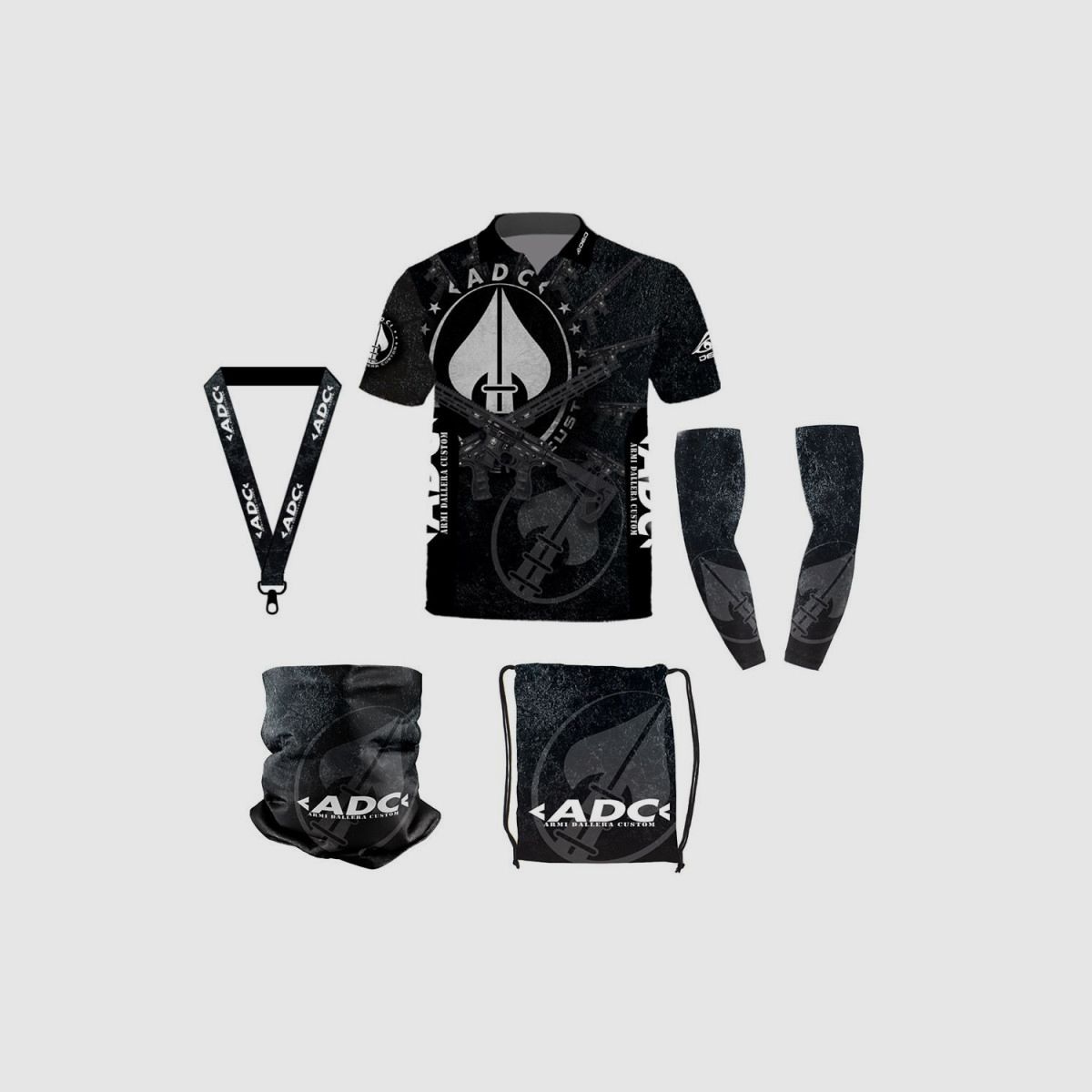 DED Sportswear Set ADC Custom Theme, Größe: 10XL, Benutzerdefinierter Name: Mit Benutzerdefiniertem Namen, Bild 1 von 3