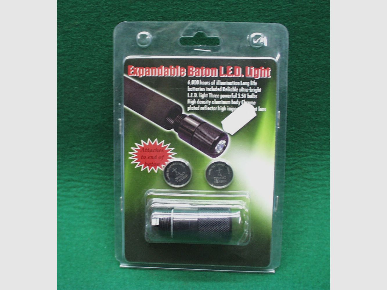 Expandable Baton L.E.D. Light - LED-Licht für Teleskopschlagstock