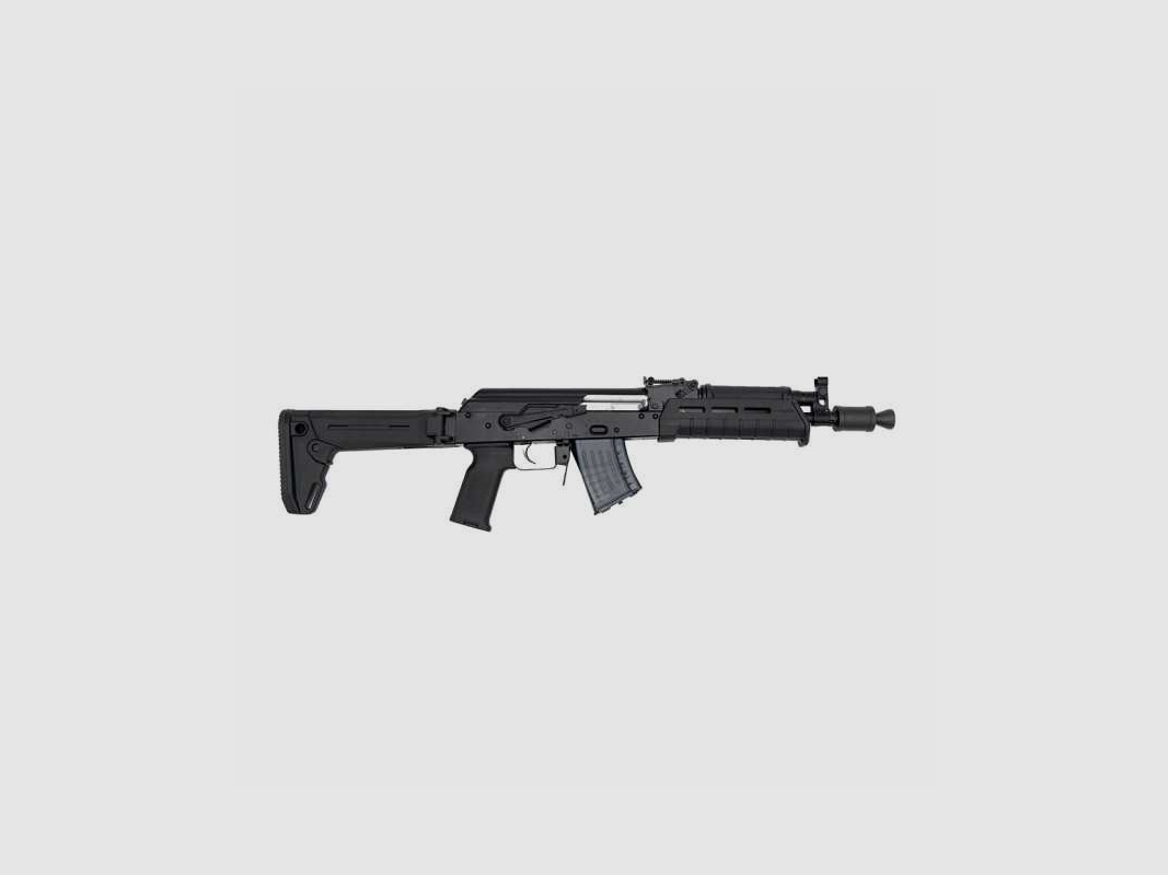 WBP MiniJack Magpul AK AKM Kalaschnikow 7,62x39 Kurzwaffe mit Klappschaft Schwarz