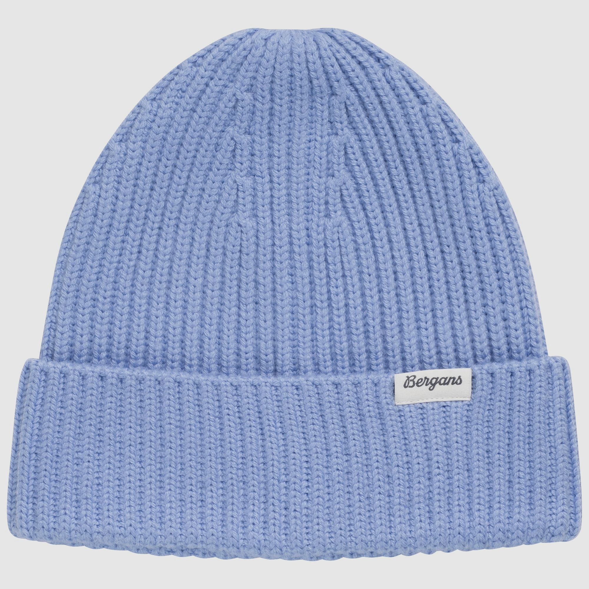 Bergans Nordmarka Merino Beanie Blueberry Milk One Size