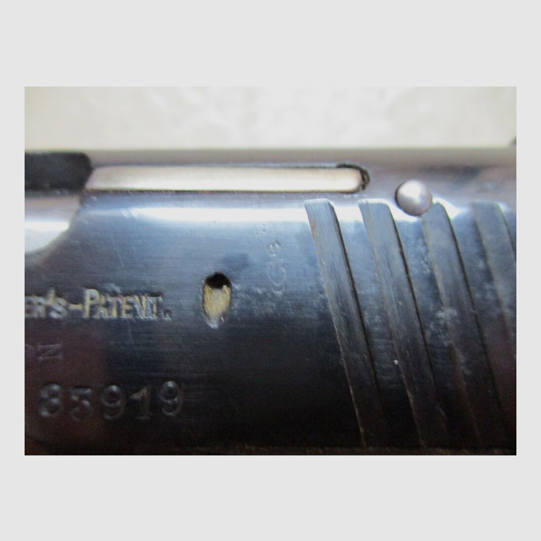 Pistola Walther Mod. 4 IV Aprobación militar Fabricación con licencia J. Meffert 4