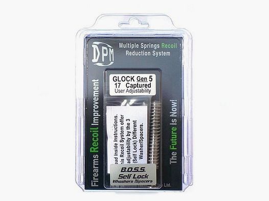DPM Rückstoß-Dämpfungssystem für GLOCK 17 Gen5 Captured