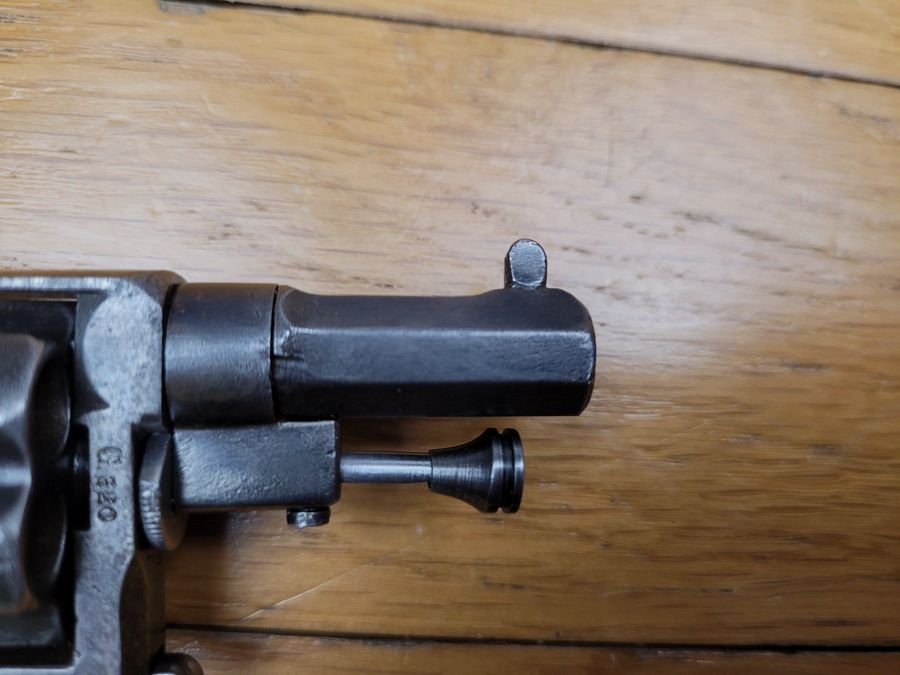 Revolver Typ Modell 1887 Miniatur (!) – Kal. .320 – Perkussion – sechs Schuss – Saint-Étienne von Lamure und Gidrol – sehr guter Zustand, Bild 5 von 20