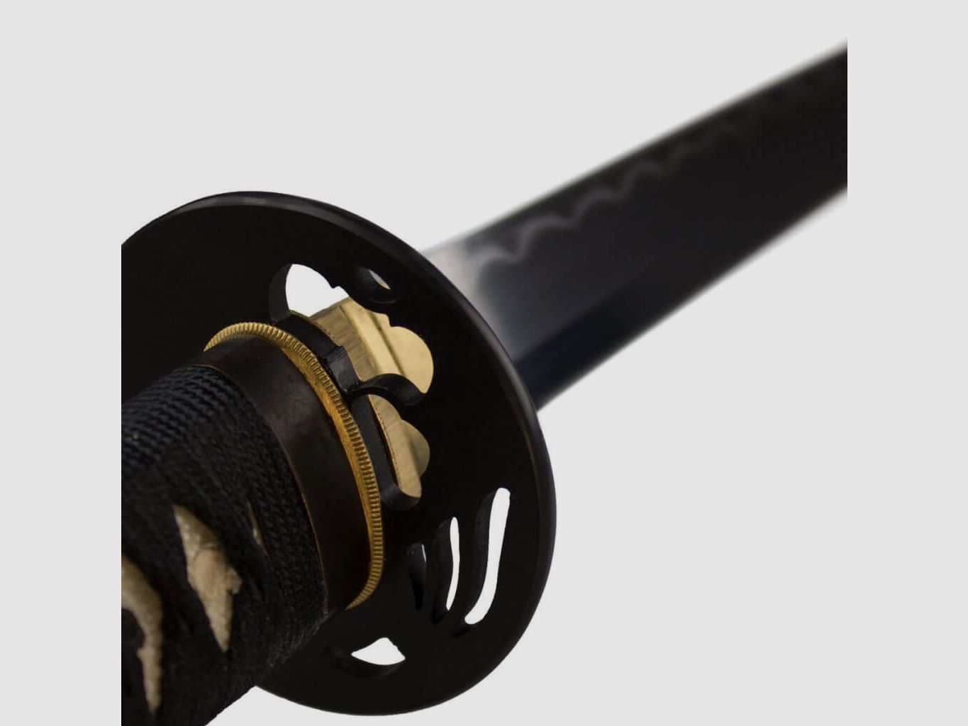 DerShogun Katana Miecz Samuraja - ręcznie robiony - stal węglowa 1095 z utwardzaniem gliną!