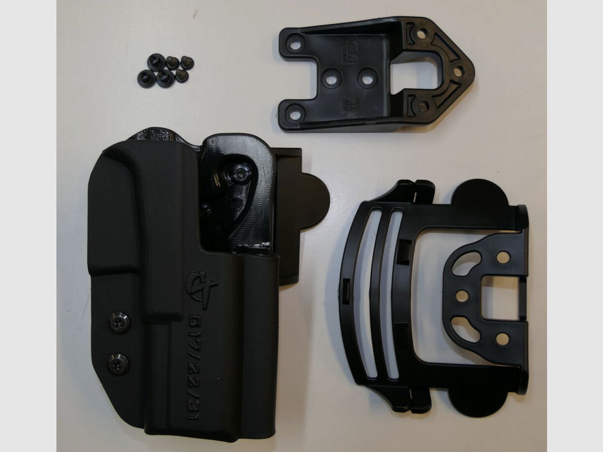 Comp-Tac Glock 17/22/31 COMP-TAC International KYDEX Holster derecho negro