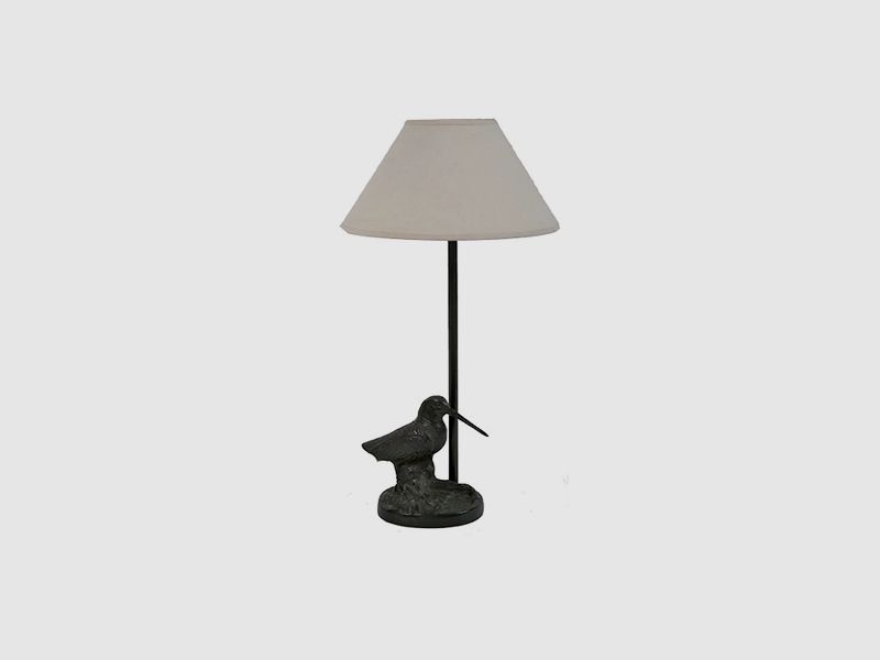 Lovergreen Lampen mit Tiermotiven Motiv Waldschnepfe Lampe + Lampenschirm 20 cm