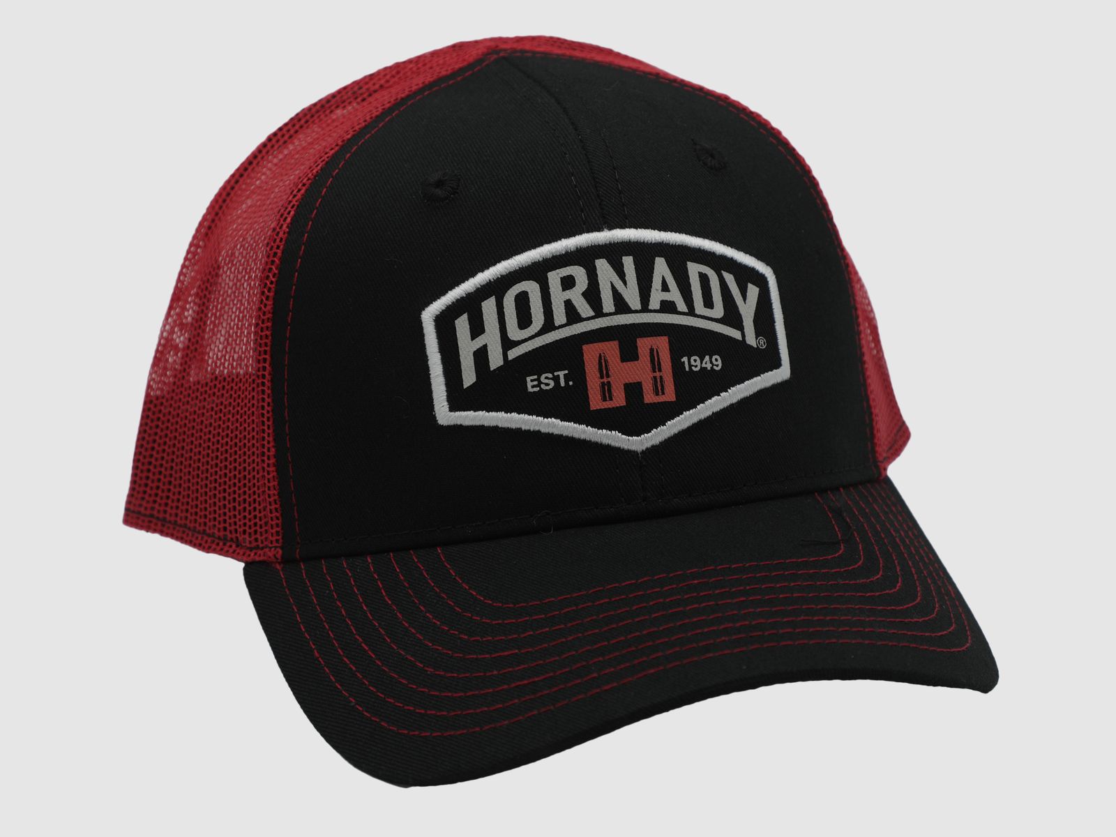 Casquette Hornady Shield Noire Rouge Est. 1949