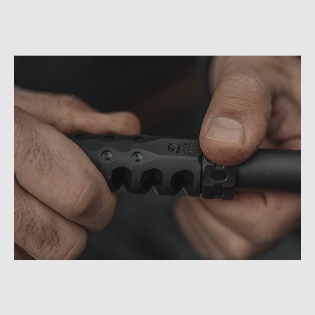 Precision Armament Muzzle Brake Precision Armament Hypertap – Black — .308 Winchester · M18x1, imagen 6 de 8