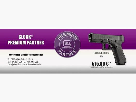 GLOCK Pistole Mod. 17 Gen5 TESTWAFFE 9mmLuger