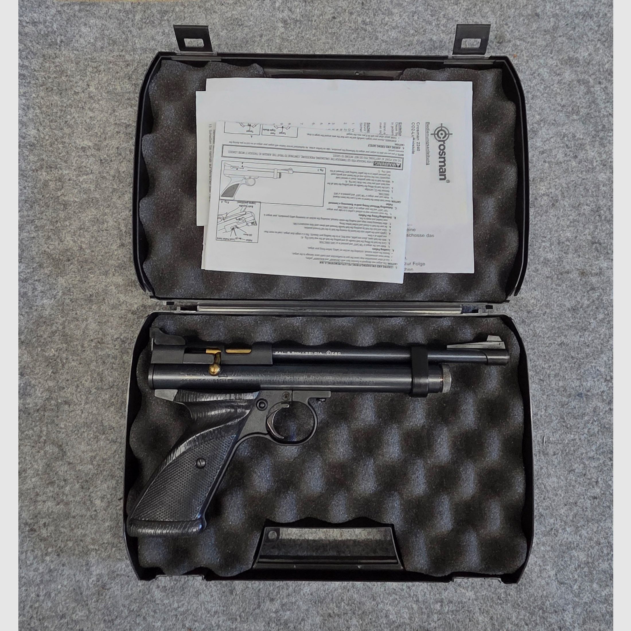 CO2 Pistole Crosman 2240  Kaliber 5,5 mm  Diabolo 