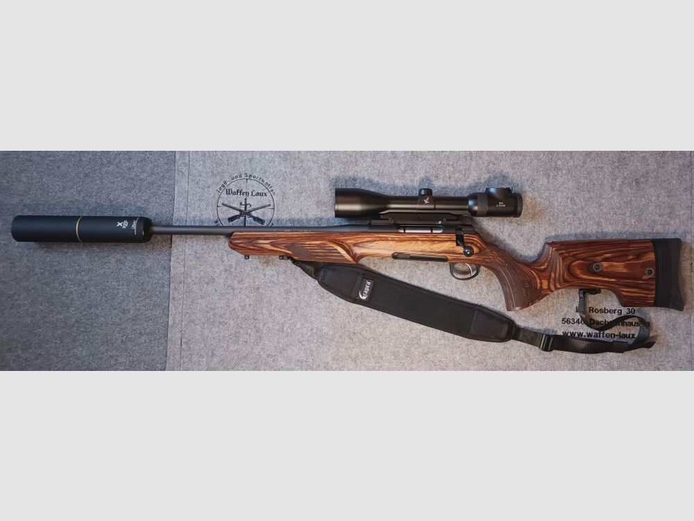 Capra Mod. Summit 6 LINKS! ZF Swarovski Z6i + Schalldämpfer neuwertig!