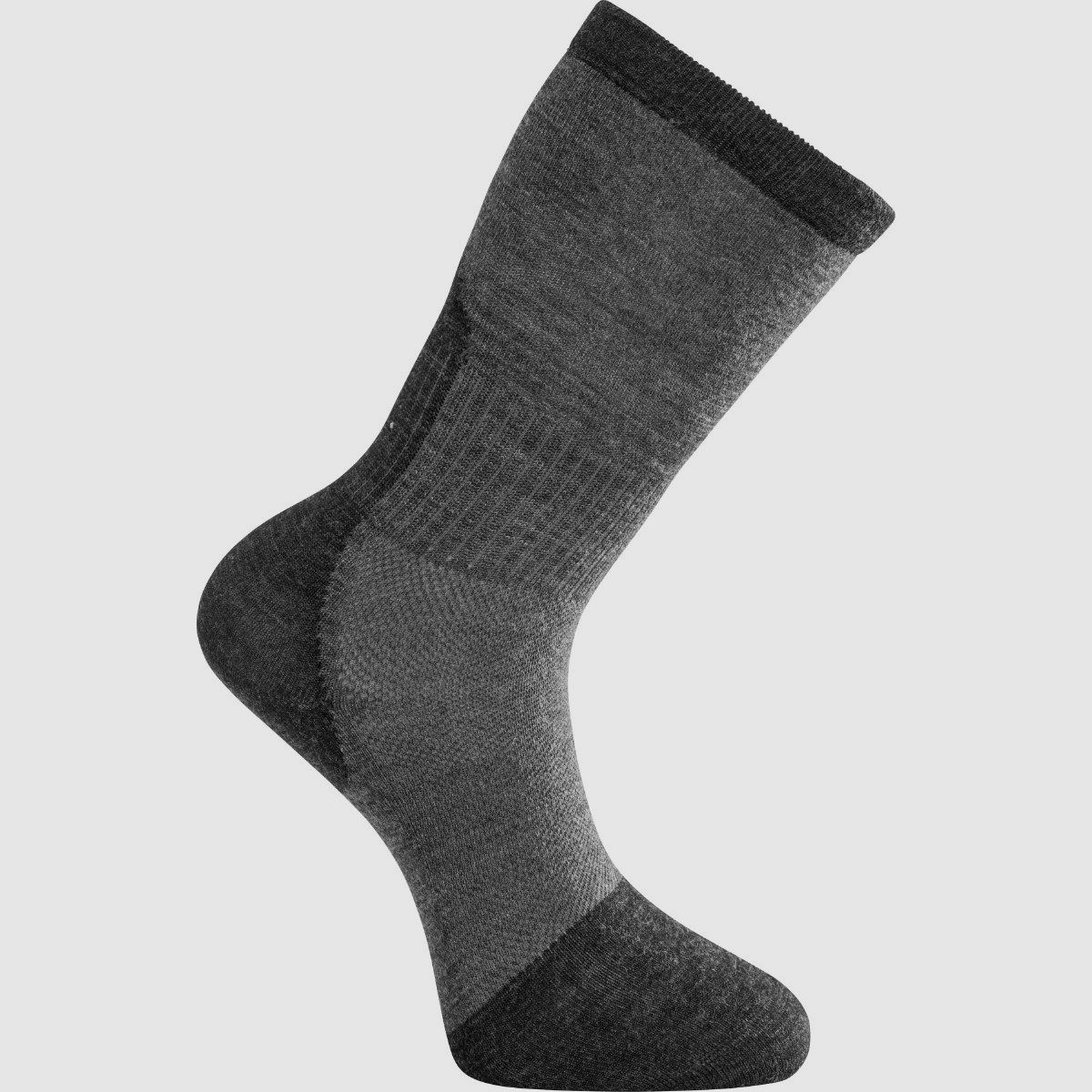 Woolpower Socke Skilled Liner Dunkelgrau-Grau