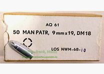 RWS (WZd.Fa.Rottweil) Blank/Manoeuvre Cartridge 9 mm Luger Blank/9x19