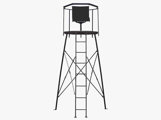 Fritzmann high seat freestanding with railing