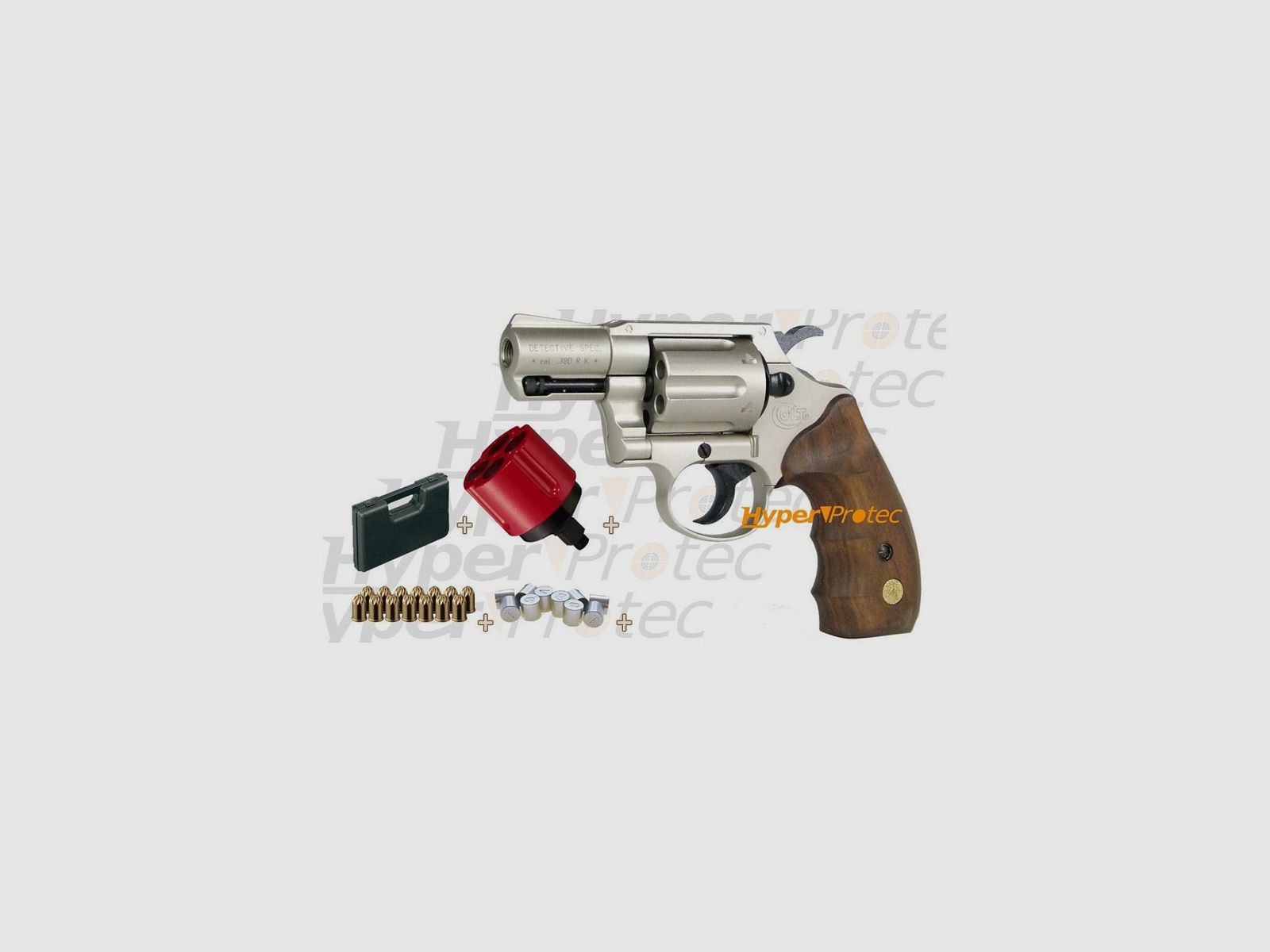 Pack Colt Detective Special – revolver d’allarme