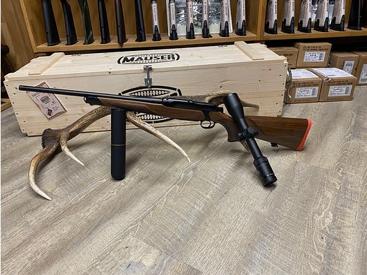 Sauer 505 Ergo Lux, mit Zeiss Conquest V6 2-12x50 M, mit Schiene