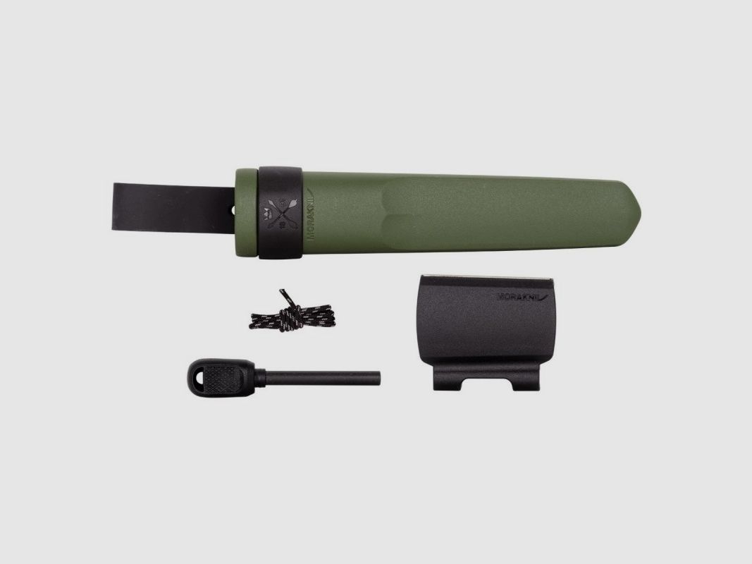 Mes Mora Morakniv KANSBOL GROEN MET OVERLEVINGSKIT (13912), afbeelding 3 van 3