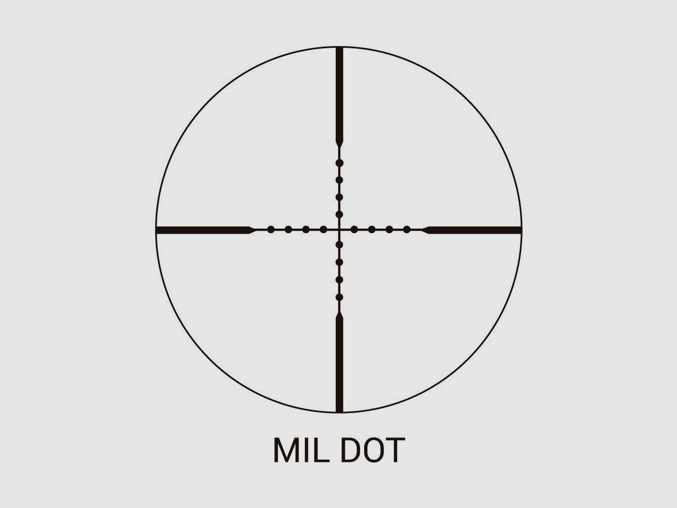 Zielfernrohr Arcea 4-16×44 – 25,4mm-MIL DOT Reti. Crist.Ilum. Front Focus, Bild 8 von 9