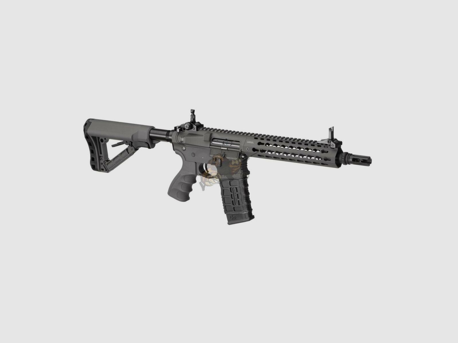 G&G CM16 SRL with ETU in Battleship Grey Airsoft S-AEG free from 18